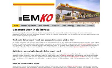Schermafbeelding van temko.nl