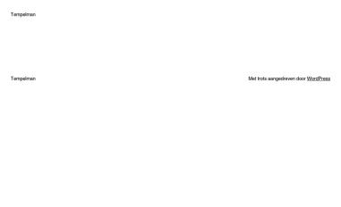 Schermafbeelding van tempelman.net