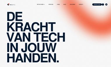 Schermafbeelding van teqagency.com