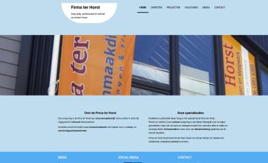 Schermafbeelding van ter-horst.biz