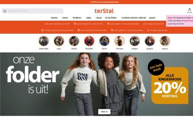 Schermafbeelding van terstal.nl