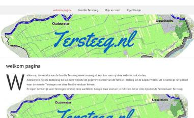 Schermafbeelding van tersteeg.nl