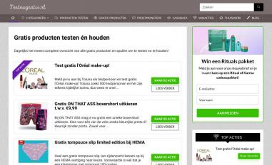 Schermafbeelding van testnugratis.nl