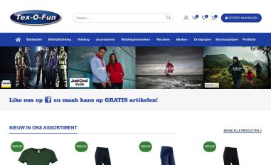 Schermafbeelding van tex-o-fun.nl