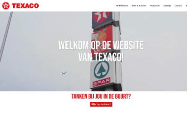 Schermafbeelding van texaco.nl