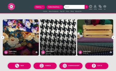 Schermafbeelding van textile.center