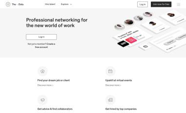 Schermafbeelding van the-dots.com