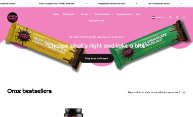 Schermafbeelding van the-fitness-candy-company.myshopify.com
