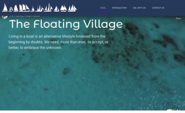 Schermafbeelding van the-floating-village.com