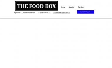 Schermafbeelding van the-food-box.nl