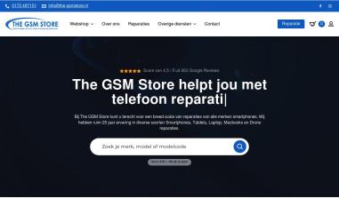 Schermafbeelding van the-gsmstore.nl