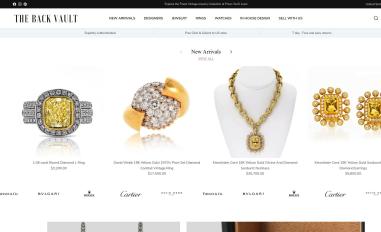 Schermafbeelding van thebackvault.com