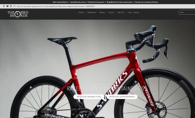Schermafbeelding van thebikebroker.nl