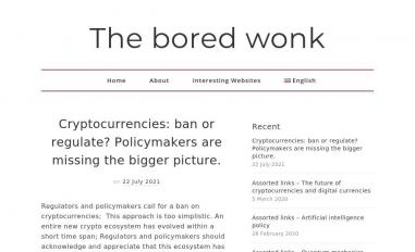 Schermafbeelding van theboredwonk.com
