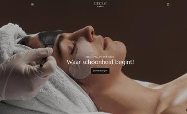 Schermafbeelding van thecircleofbeauty.nl