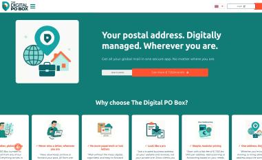 Schermafbeelding van thedigitalpobox.com