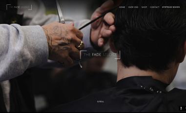 Schermafbeelding van thefadestudio.nl