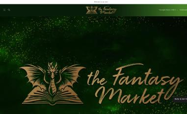 Schermafbeelding van thefantasymarket.com