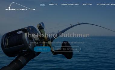 Schermafbeelding van thefishingdutchman.com