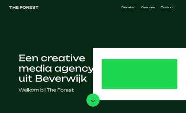 Schermafbeelding van theforestmedia.nl