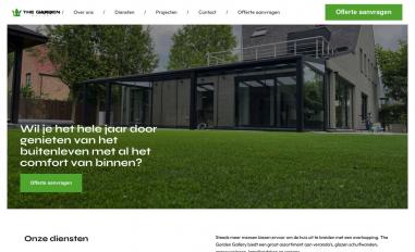 Schermafbeelding van thegardengallery.nl