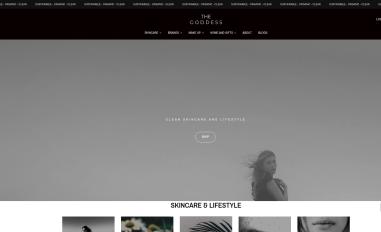 Schermafbeelding van thegoddess.nl