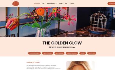 Schermafbeelding van thegoldenglow.nl