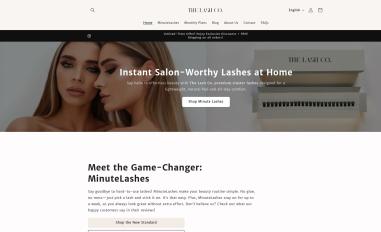 Schermafbeelding van thelash.co