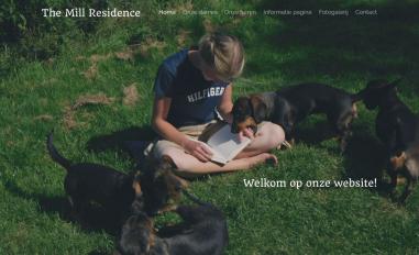 Schermafbeelding van themillresidence.nl
