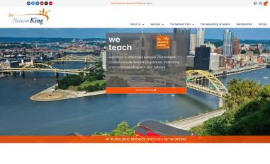 Schermafbeelding van thenetworking.com