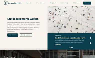 Schermafbeelding van thenextschool.nl
