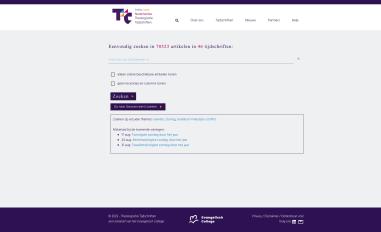 Schermafbeelding van theologischetijdschriften.nl