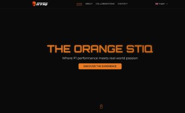 Schermafbeelding van theorangestiq.com