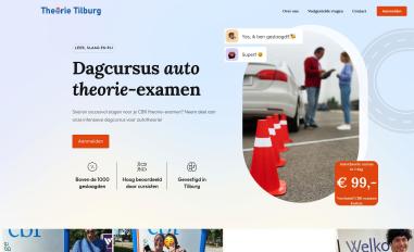 Schermafbeelding van theorietilburg.nl