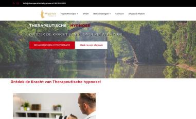 Schermafbeelding van therapeutischehypnose.nl