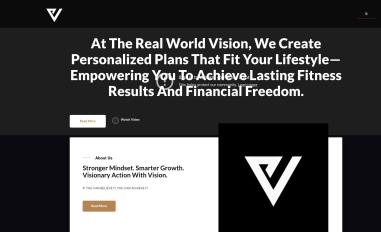 Schermafbeelding van therealworldvision.com