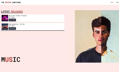 Schermafbeelding van therhythmjunctions.com