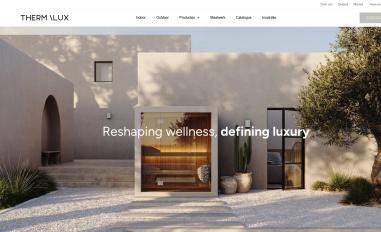 Schermafbeelding van thermalux.eu