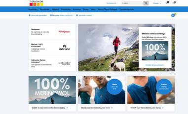 Schermafbeelding van thermokleding.nl