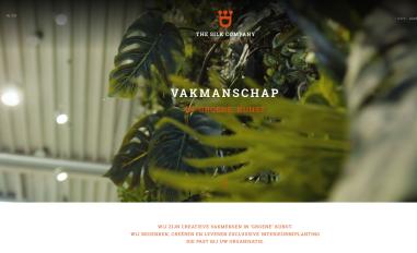 Schermafbeelding van thesilkcompany.nl