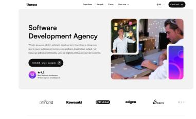 Schermafbeelding van thesio.eu