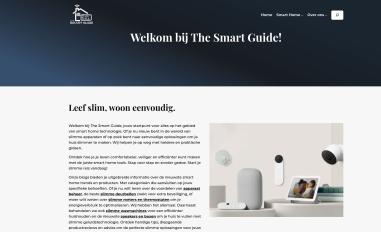 Schermafbeelding van thesmartguide.nl