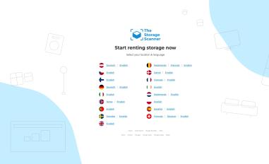 Schermafbeelding van thestoragescanner.com