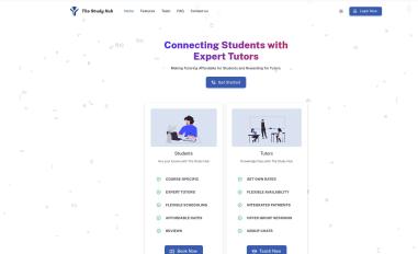 Schermafbeelding van thestudyhub.nl