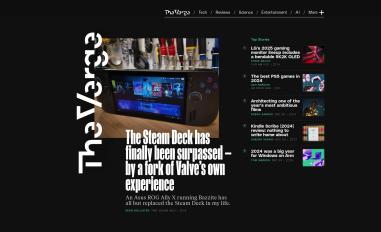 Schermafbeelding van theverge.com