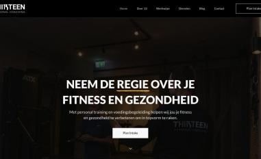 Schermafbeelding van thirteen.nl