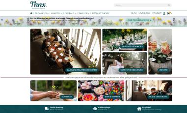 Schermafbeelding van thnx.eu