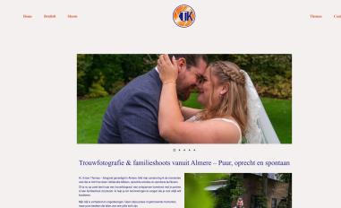 Schermafbeelding van thomaskeuningfotografie.nl