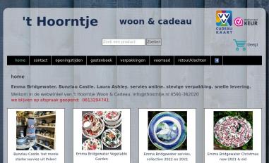 Schermafbeelding van thoorntje.nl