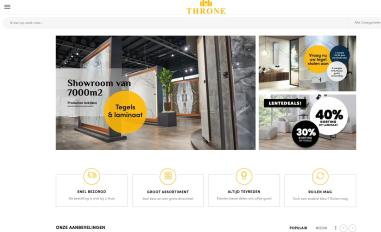 Schermafbeelding van throne.nl